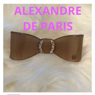 ALEXANDRE DE PARIS リボンバレッタ&ヘアクリップ ss(2個)