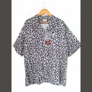 ショット(schott)のショット SCHOTT 23SS ハワイアンシャツ レオパード柄 2XL(シャツ)