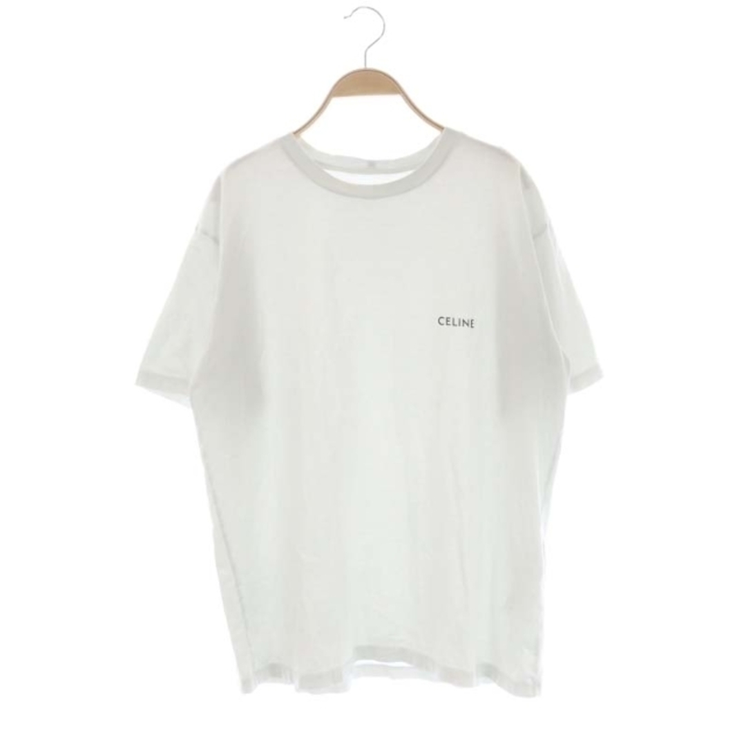 セリーヌ by Hedi Slimane 23SS エクリュ ルーズTシャツ