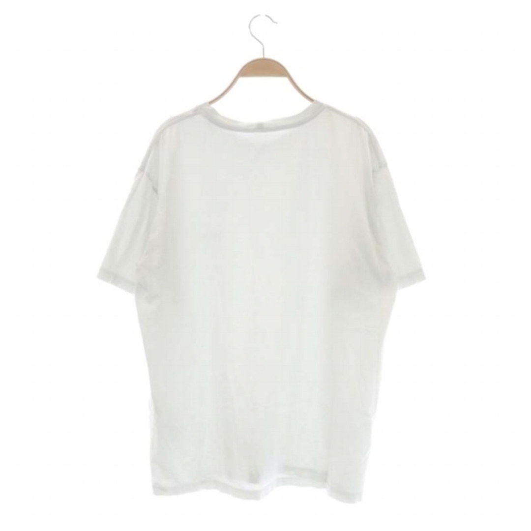 《 CELINE セリーヌ 》ロゴ プリント ルーズ Tシャツ S エクリュ