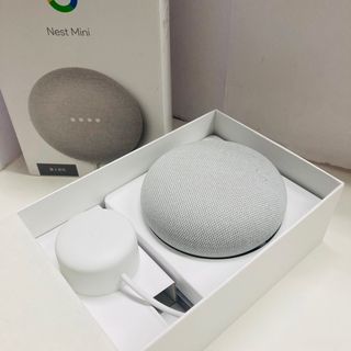 グーグル(Google)のGoogle Nest Mini 第2世代　チョーク(スピーカー)