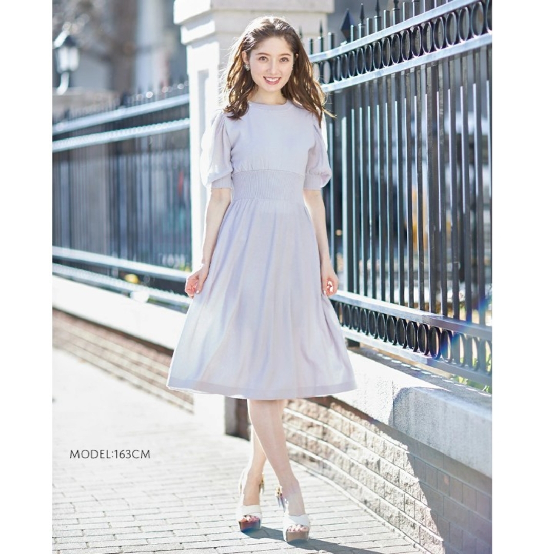 TOCCO closet - トッコクローゼット レースアップ シアー ボリューム