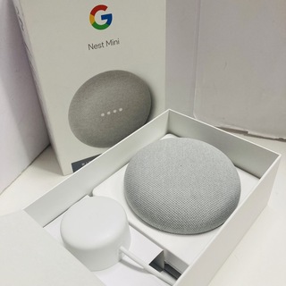 グーグル(Google)のGoogle Nest Mini 第2世代　チョーク(スピーカー)