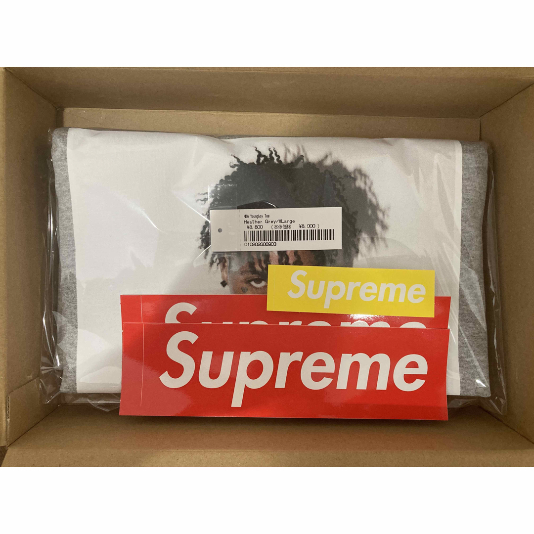 【グレー/XL】 Supreme NBA Youngboy Tee Grey 3