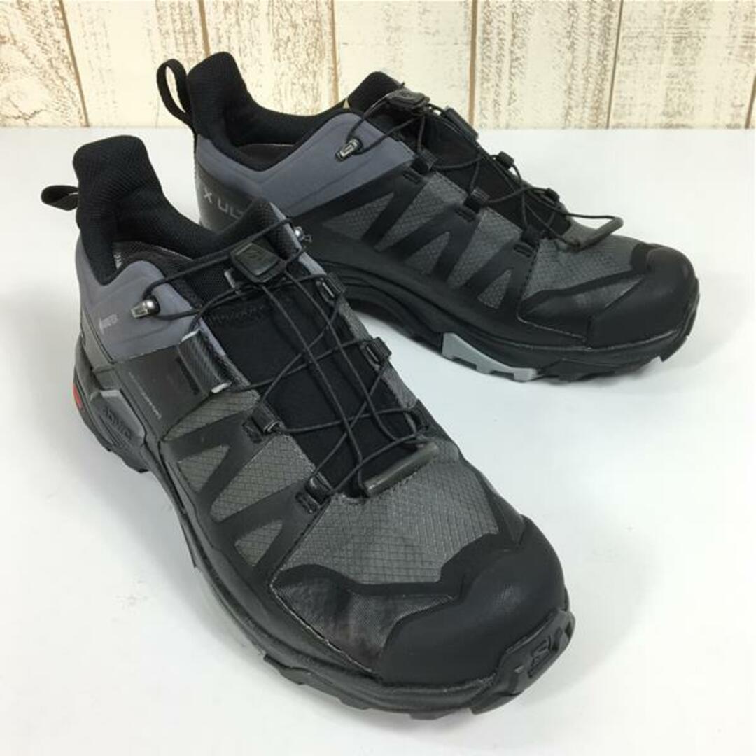 カラーMENs 26.0cm  サロモン エックス ウルトラ 4 ワイド ゴアテックス X ULTRA 4 WIDE GORE-TEX ローカット トレッキングシューズ トレイルシューズ SALOMON L41289200 ブラック系