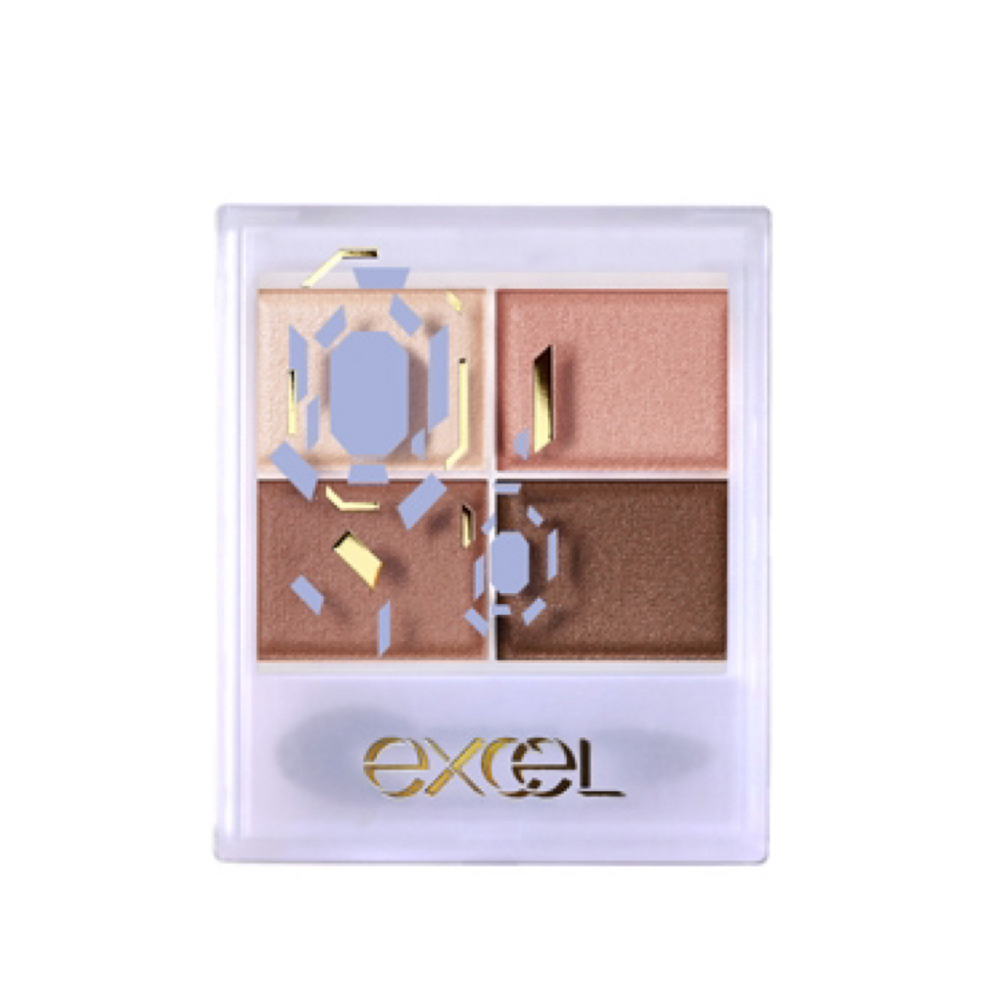 excel(エクセル)のエクセル 限定パッケージ アイシャドウ フルSet コスメ/美容のベースメイク/化粧品(アイシャドウ)の商品写真