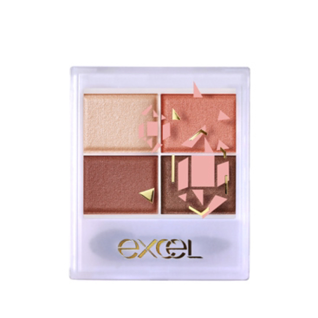 excel(エクセル)のエクセル 限定パッケージ アイシャドウ フルSet コスメ/美容のベースメイク/化粧品(アイシャドウ)の商品写真