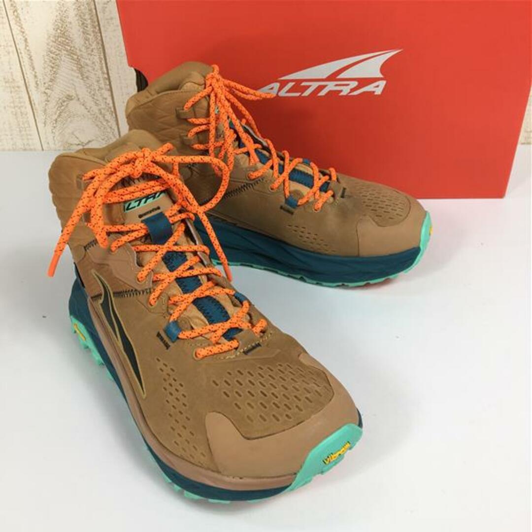 MENs 26.0cm  アルトラ オリンパス 5 ハイク ミッド ゴアテックス OLYMPUS 5 HIKE MID GTX トレッキングシューズ ALTRA AL0A7R6Q Brown ブラウン系