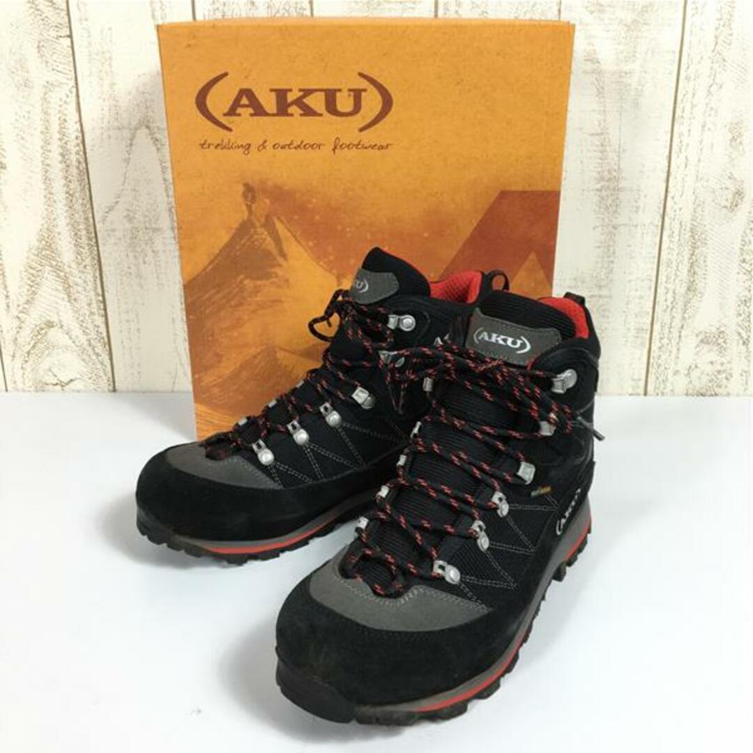 MENs 26.0cm  アクー アルバトレック ワイド ゴアテックス ALBA TREK WIDE GTX トレッキングシューズ AKU 977ISG.W 219 Black / Red ブラック系