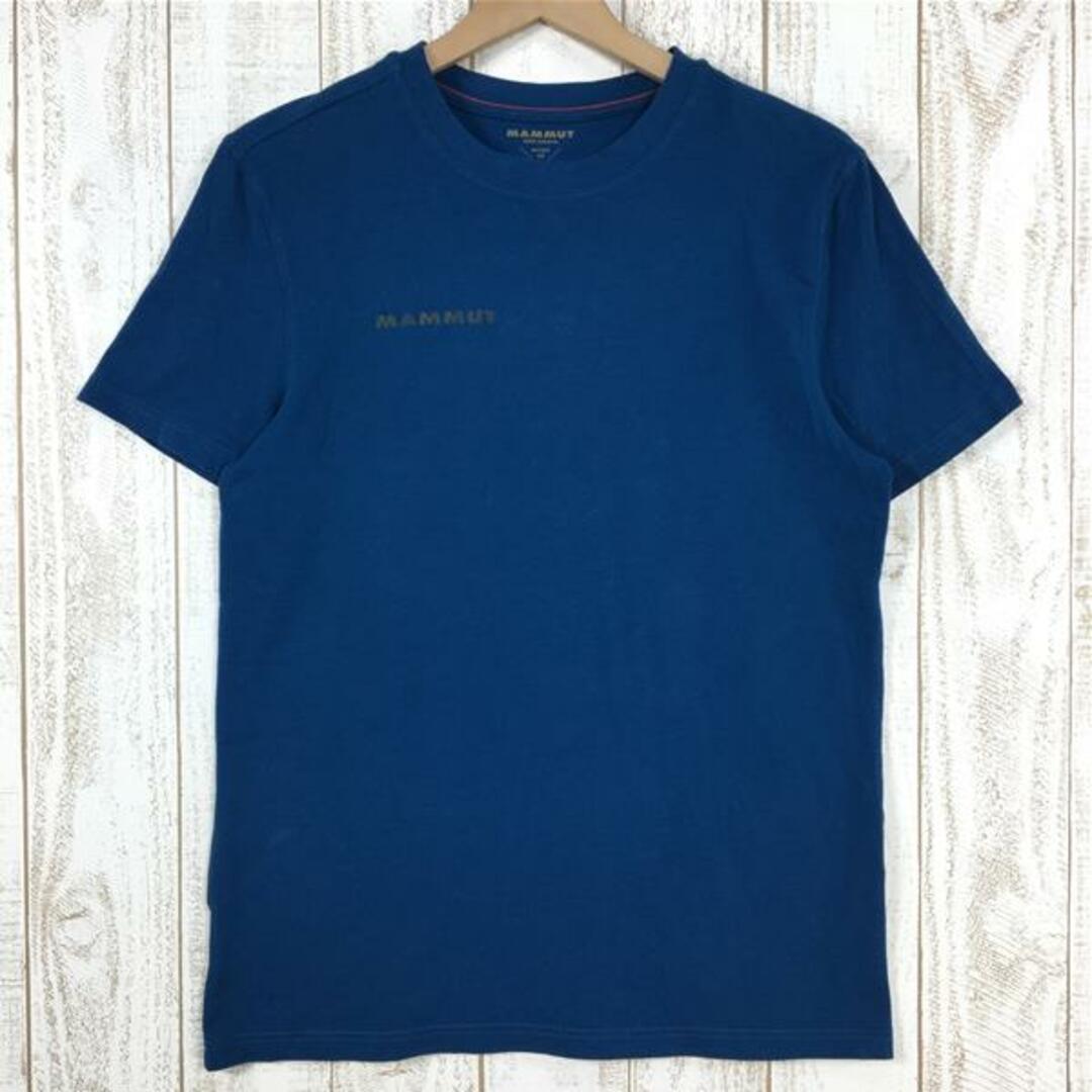 MENs W-XS  マムート マムート ロゴ Tシャツ アジアンフィット Mammut Logo T-Shirt AF MAMMUT 1017-01480 ブルー系