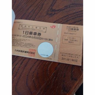 JR九州　割引券　(鉄道乗車券)