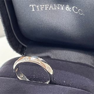 ティファニー(Tiffany & Co.)のティファニー♦︎Pt950 ダイヤモンド ドッツリング 13号(リング(指輪))