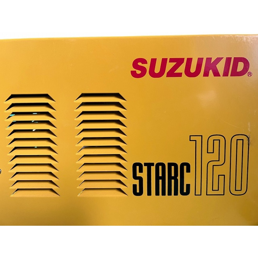 ☆比較的綺麗☆SUZUKID スズキッド 交流アーク溶接機 SSC-122 STARC120 60Hz用 接着 補修 溶接 67699