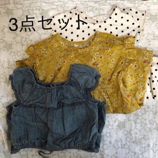 ベビーギャップ(babyGAP)のベビーギャップ   西松屋　ワンピース　オールインワン　95   3点セット(ワンピース)