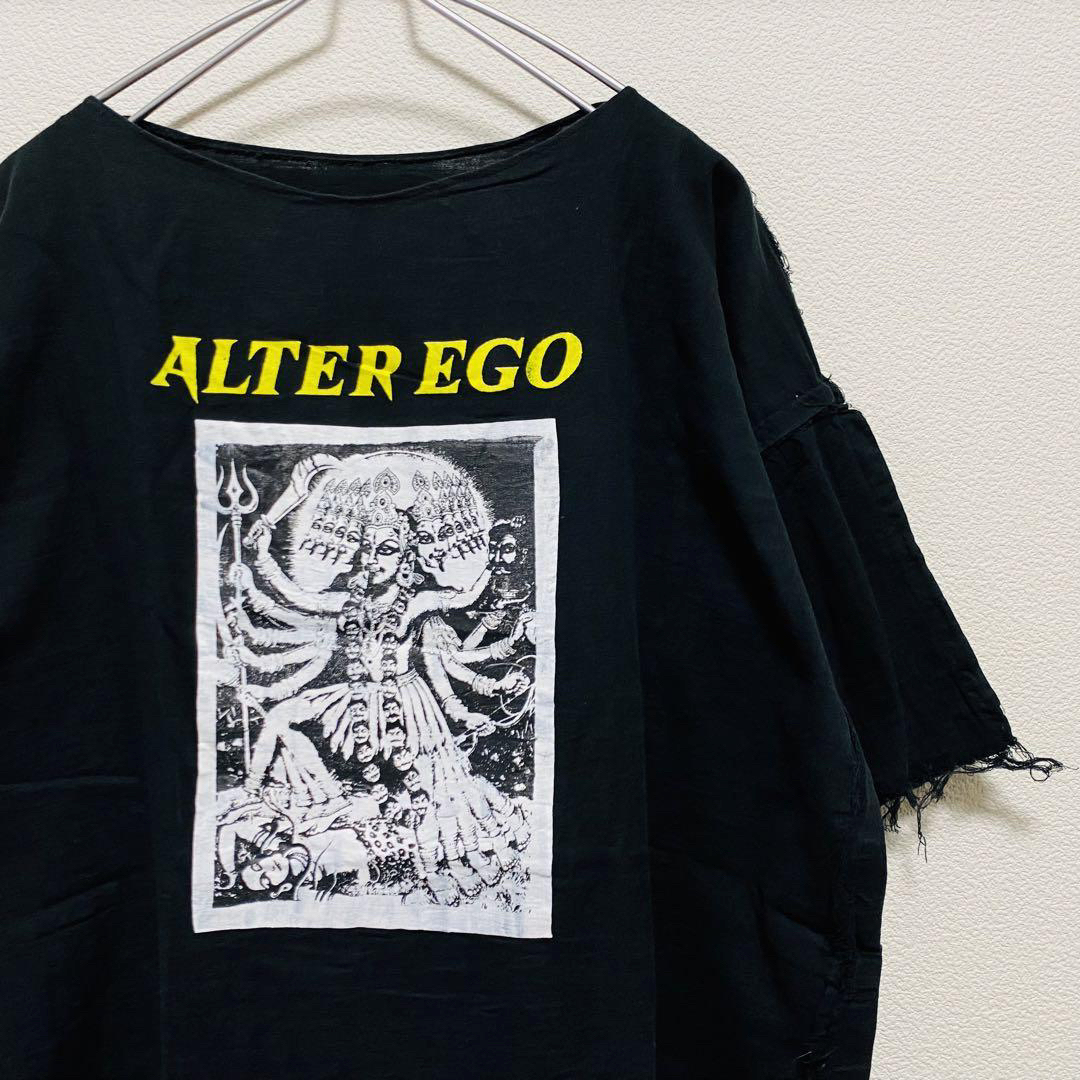 ART VINTAGE(アートヴィンテージ)の美品　ALTER EGO シヴァ神　ガーゼシャツ メンズのトップス(Tシャツ/カットソー(半袖/袖なし))の商品写真