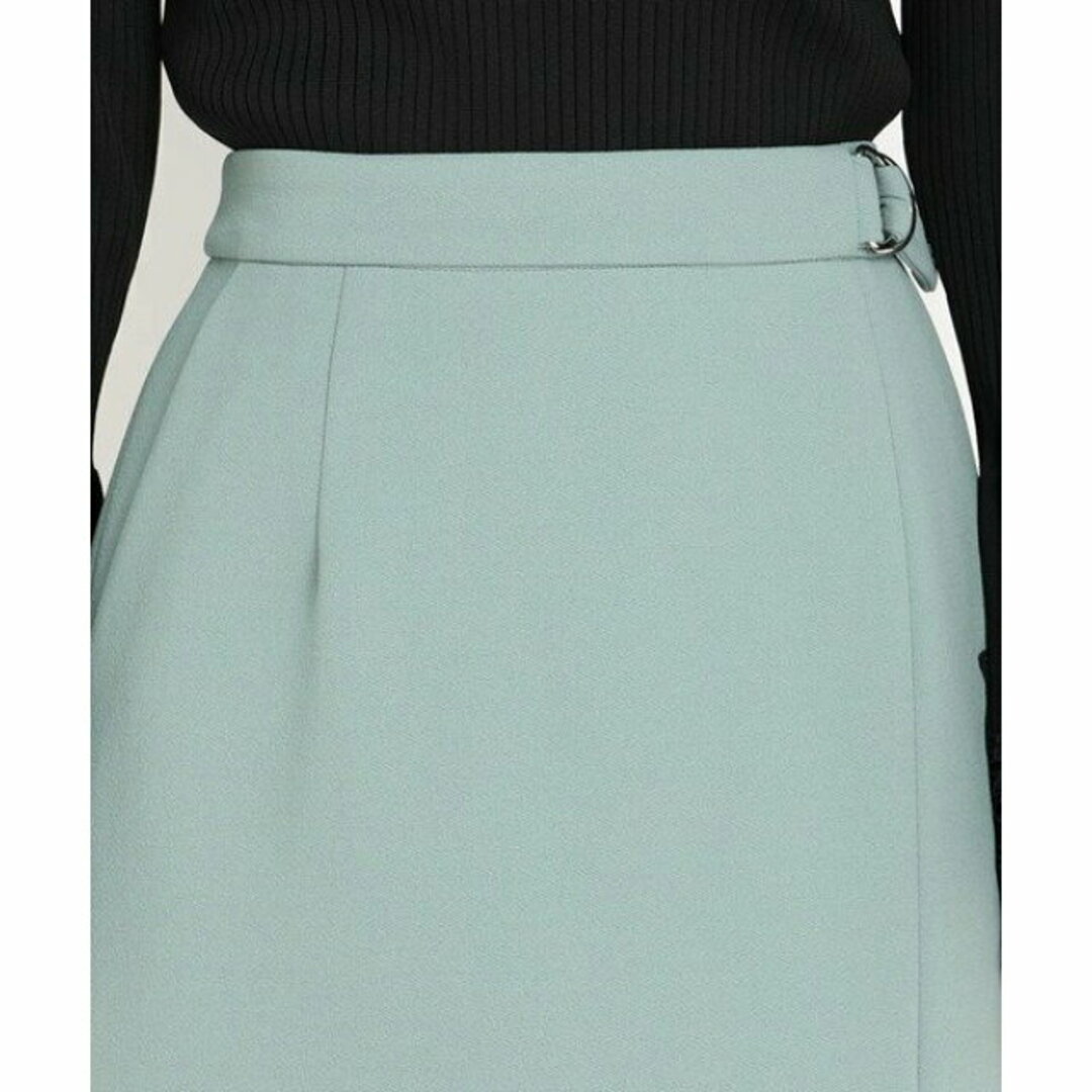 STRAWBERRY-FIELDS(ストロベリーフィールズ)の【ライトグレー】【XS】ツイルジャージ スカート レディースのスカート(ロングスカート)の商品写真
