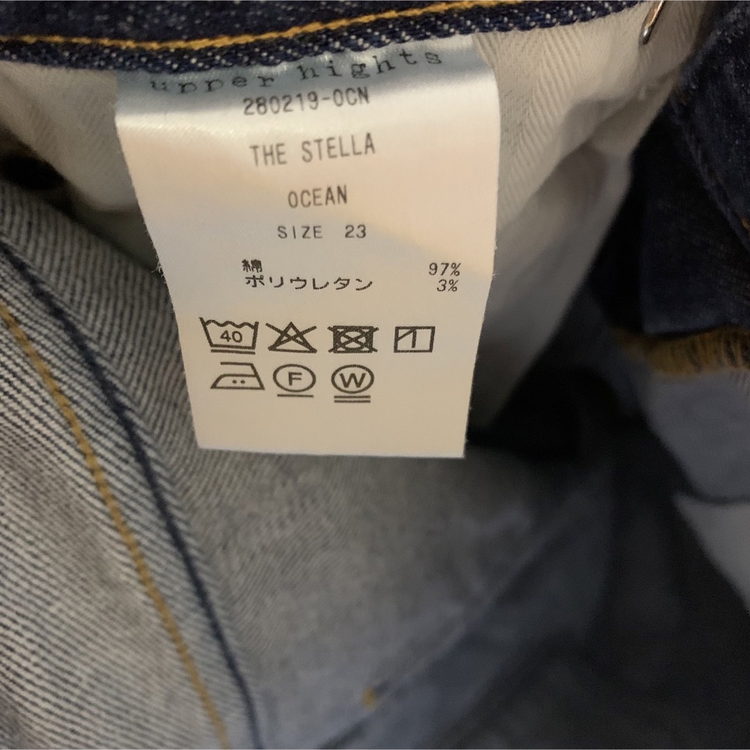 upper hights - アッパーハイツ 280219-OCN STELLA デニム W23 CC77の