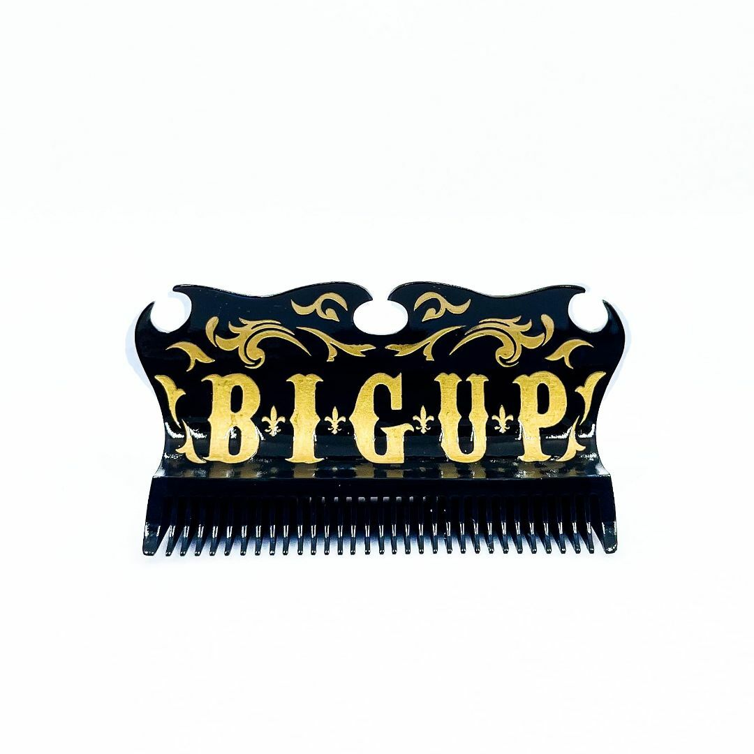 【特価商品】コーム 櫛 ＜ BIGUP ＞ サイズ：7.4×3.2×2.6 cm