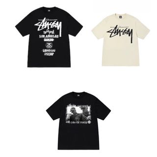 ステューシー(STUSSY)のSTUSSY tシャツ Lサイズ　３枚セット(Tシャツ/カットソー(半袖/袖なし))