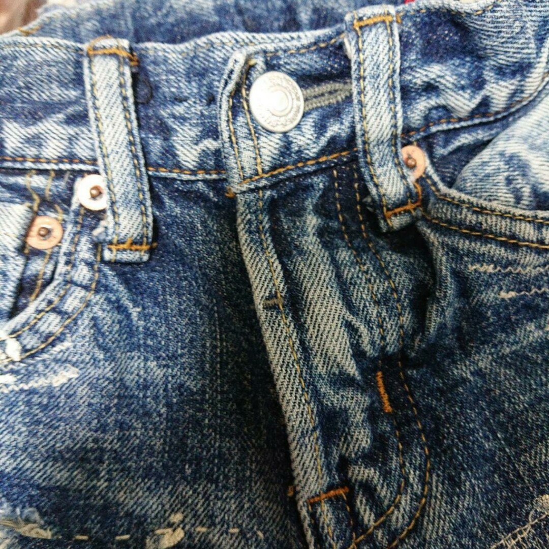 DENIM DUNGAREE   《DENIM＆DUNGAREE》USED加工 デニム 短パンの通販