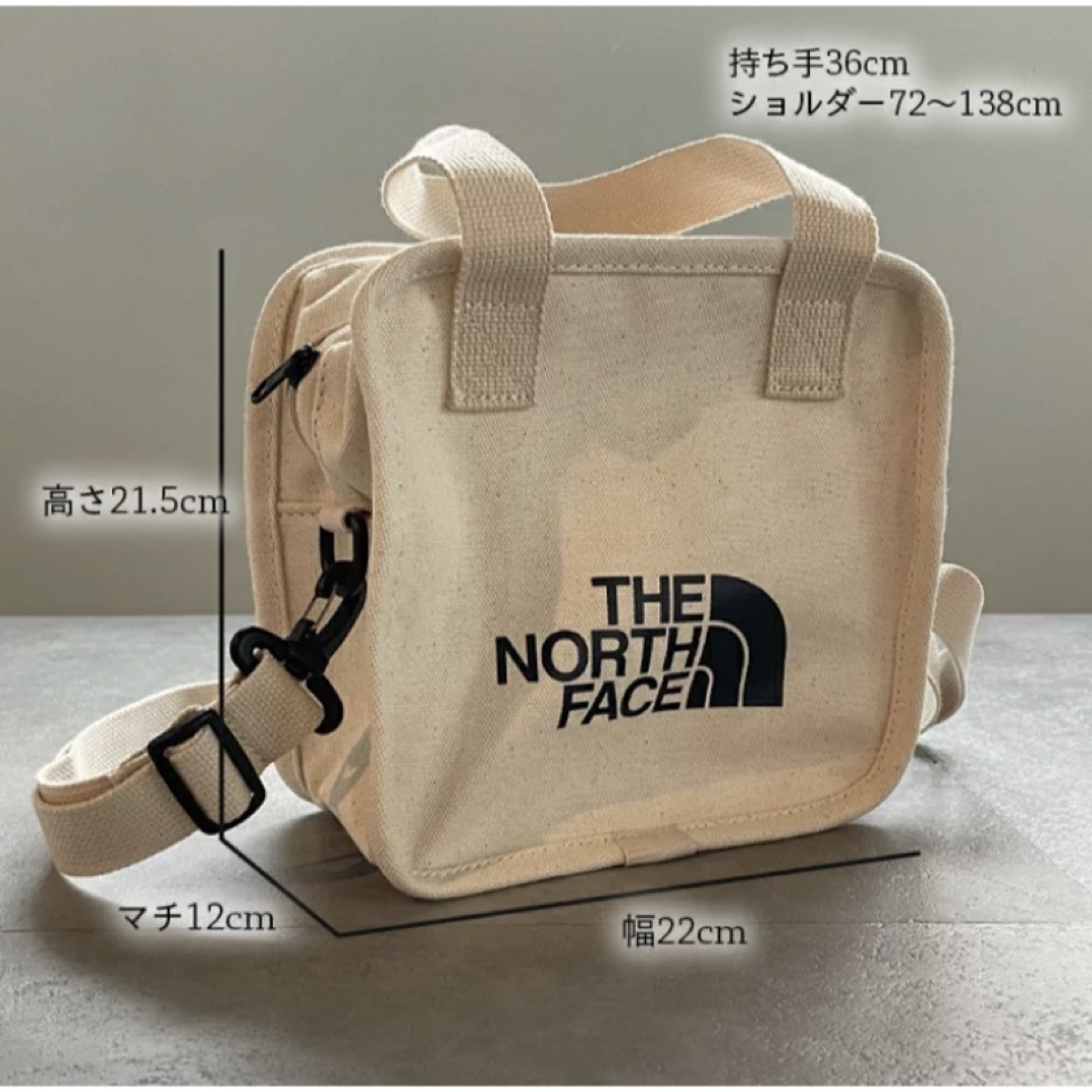 THE NORTH FACE(ザノースフェイス)の韓国ノースフェイスホワイトレーベルSQUARETOTEスクエアトートブラック レディースのバッグ(ショルダーバッグ)の商品写真