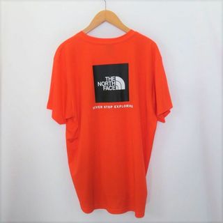 ザノースフェイス(THE NORTH FACE)のTHE NORTH FACE SQUARE LOGO TEE ORANGE(Tシャツ/カットソー(半袖/袖なし))