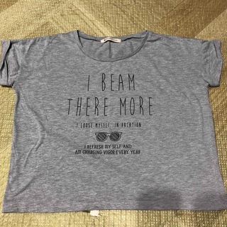 マジェスティックレゴン(MAJESTIC LEGON)のグレー　Tシャツ　サングラス(Tシャツ(半袖/袖なし))