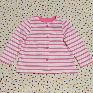 プチバトー(PETIT BATEAU)のプチバトー カーディガン  80(カーディガン/ボレロ)