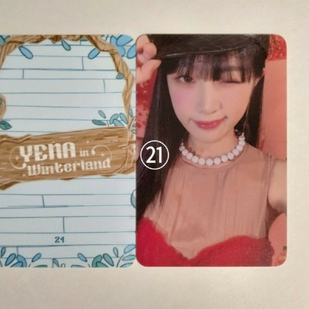 21　ポップアップ　イェナ　トレカ　IZ*ONE　YENA　Winterland | フリマアプリ ラクマ