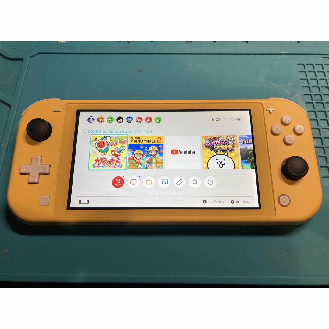 Nintendo Switch - (訳あり中古品)nintendo switch lite 本体のみの