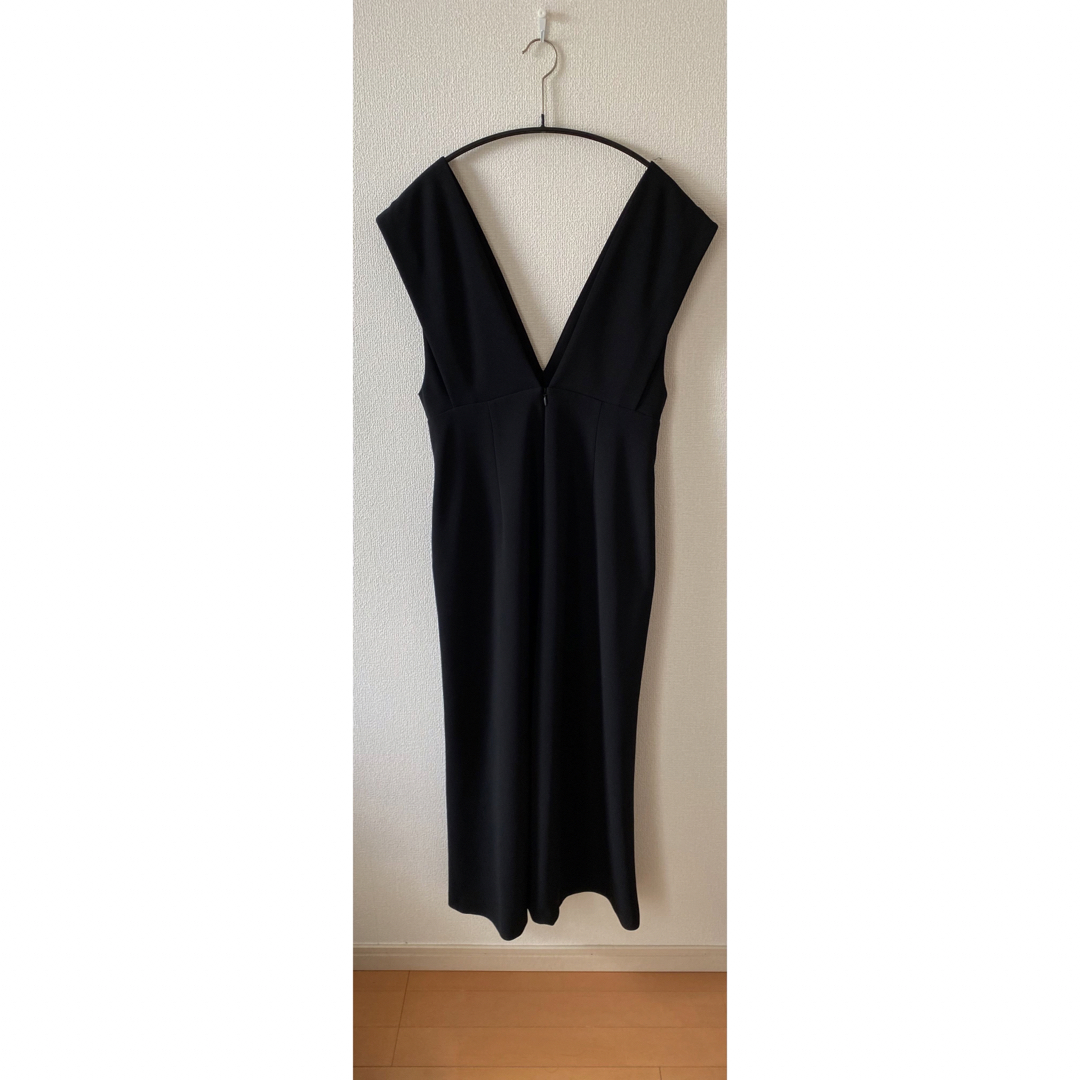 Mame KurogouchiマメV Neck Sleeveless Dress