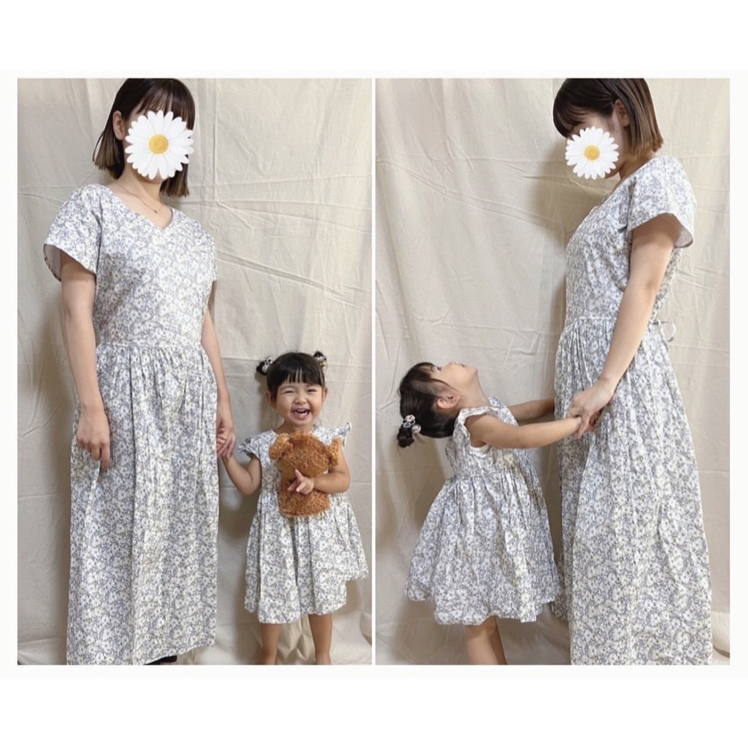 リバティ 親子リンクコーデ キッズ/ベビー/マタニティのキッズ服女の子用(90cm~)(ワンピース)の商品写真