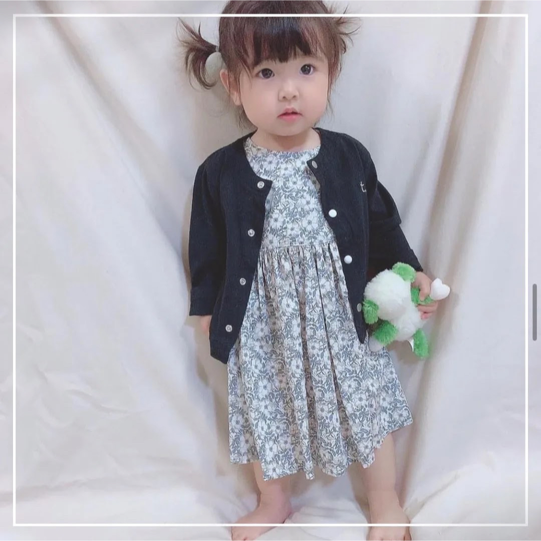 リバティ 親子リンクコーデ キッズ/ベビー/マタニティのキッズ服女の子用(90cm~)(ワンピース)の商品写真