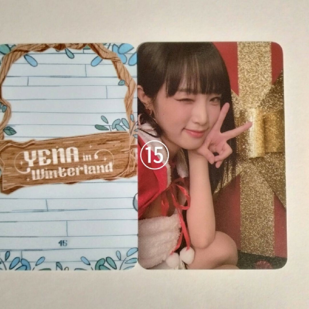 15　ポップアップ　イェナ　トレカ　IZ*ONE　YENA　Winterland | フリマアプリ ラクマ