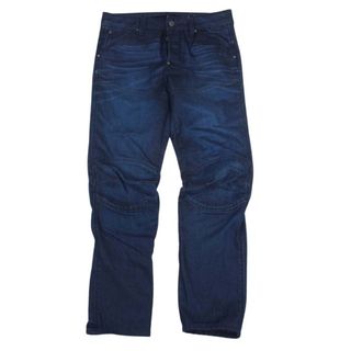 ジースター(G-STAR RAW)のG-STAR ジースター デニムパンツ 51025 4639 89 ストレート デニム パンツ インディゴブルー系【中古】(その他)