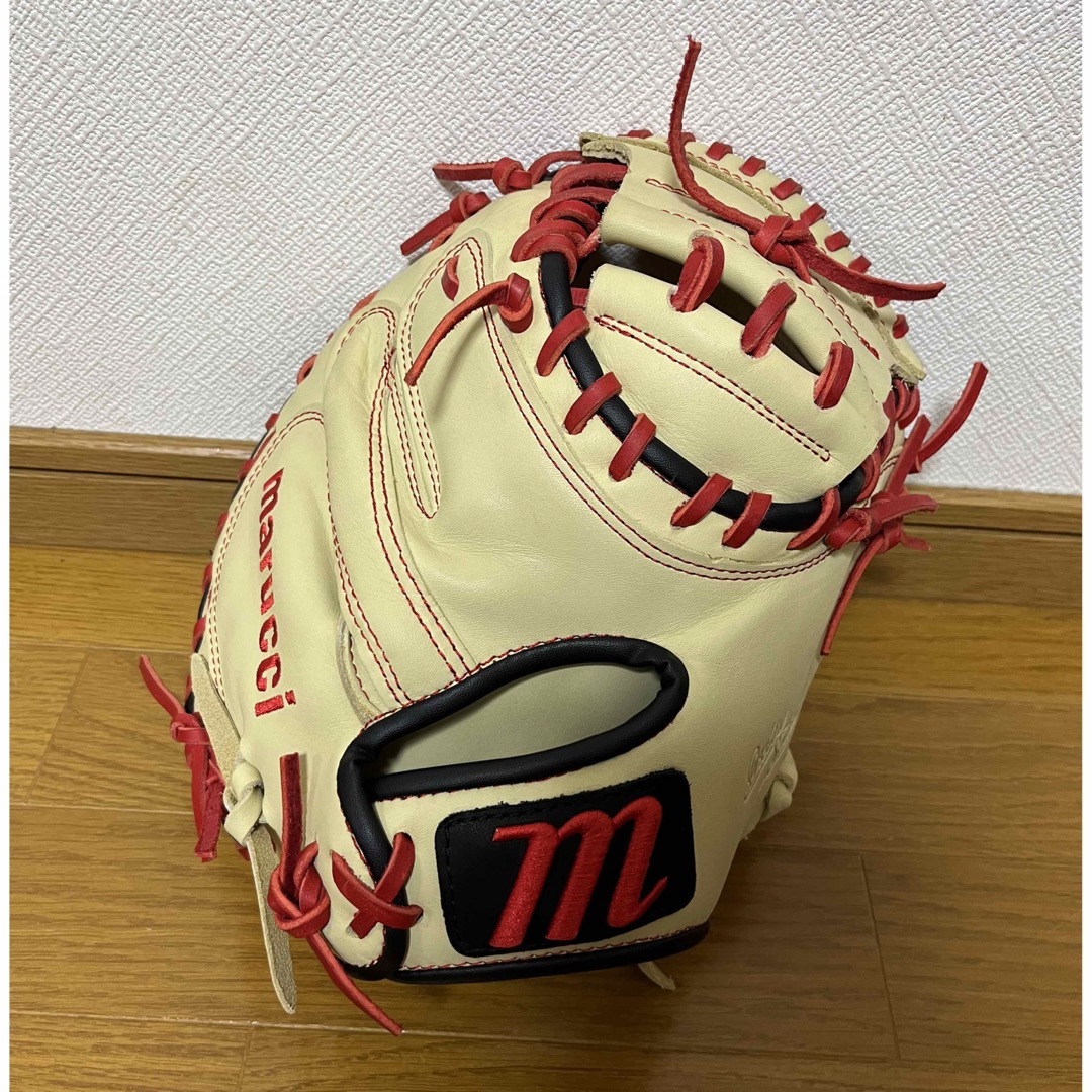 HATAKEYAMA(ハタケヤマ)の颯稀様 marucci(マルーチ)硬式キャッチャーミット スポーツ/アウトドアの野球(グローブ)の商品写真