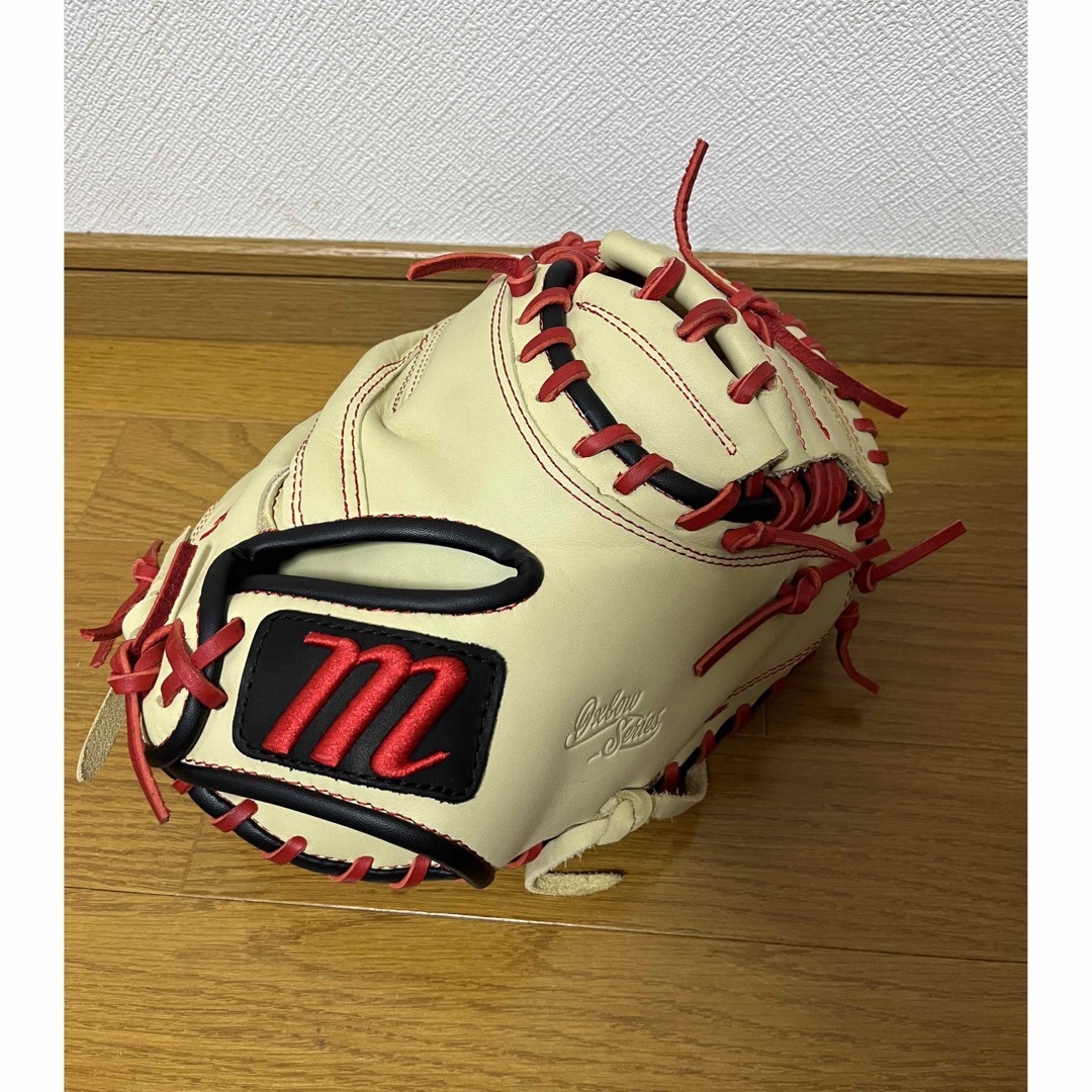 HATAKEYAMA(ハタケヤマ)の颯稀様 marucci(マルーチ)硬式キャッチャーミット スポーツ/アウトドアの野球(グローブ)の商品写真