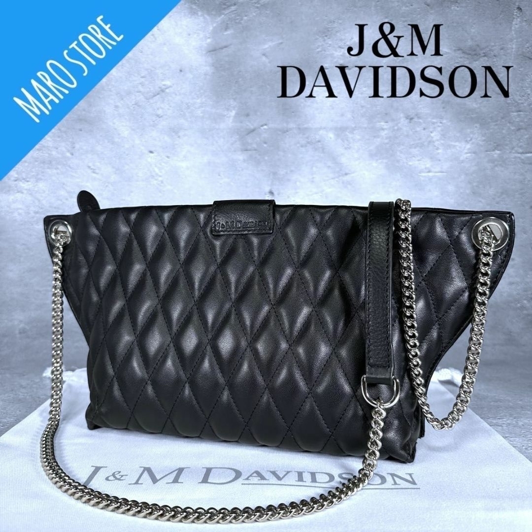 【超美品】J&M DAVIDSON バトー キルティング ショルダーバッグ | フリマアプリ ラクマ