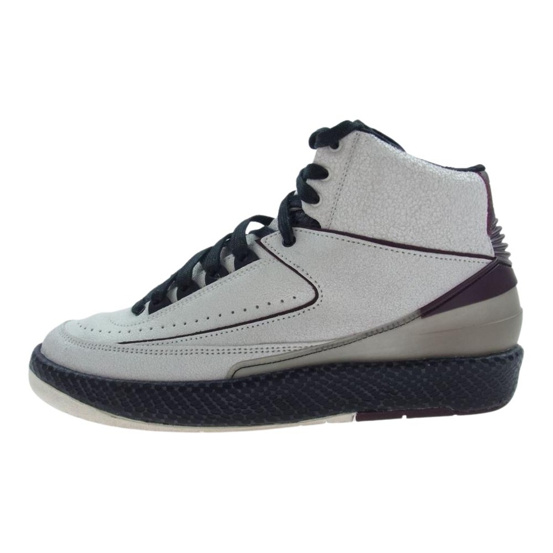 NIKE AIR JORDAN ナイキ ジョーダン スニーカー DO7216-100 2 A Ma Maniere Airness/Sail and Burgundy アママニエール エアネス/セイル アンド バーガンディー スニーカー ホワイト系 26.0cm