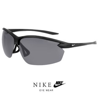 ナイキ(NIKE)の【新品】レディース ナイキ スポーツサングラス dv3782 010 Nike VICTORY LB ビクトリー サングラス 軽量モデル ランニング 自転車 ウォーキング ゴルフ テニス トレーニング に おすすめ ブラック 黒(サングラス/メガネ)