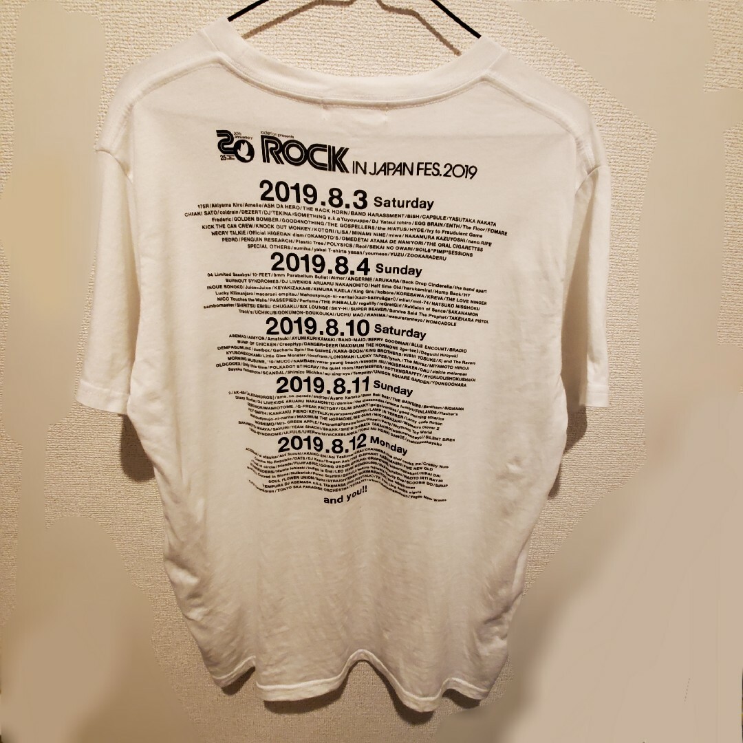 ロッキン　2019　イーブイ　ドラム　Tシャツ　Mサイズ