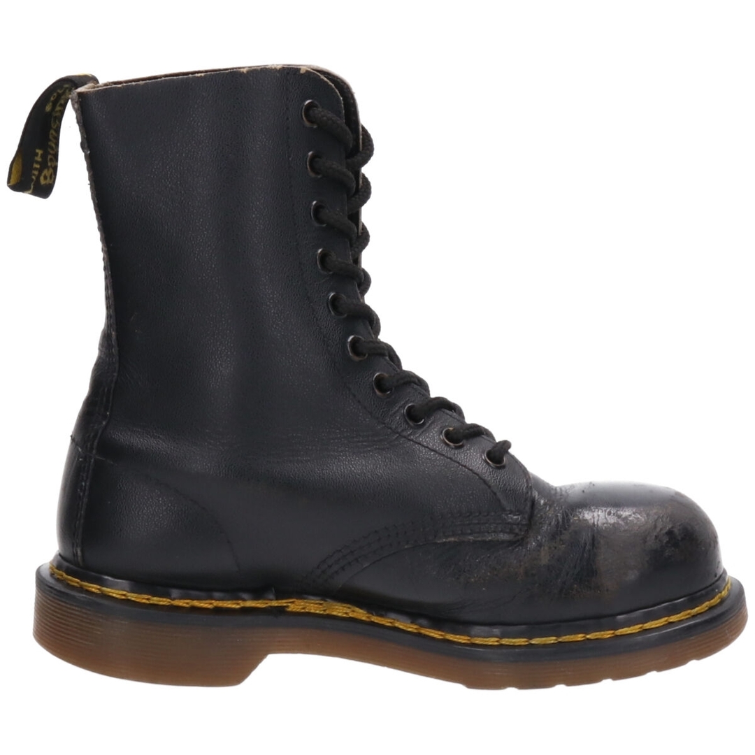 Dr.Martens(ドクターマーチン)の古着 ドクターマーチン Dr.Martens 10ホールブーツ 英国製 レディース22.0cm /saa009843 レディースの靴/シューズ(ブーツ)の商品写真