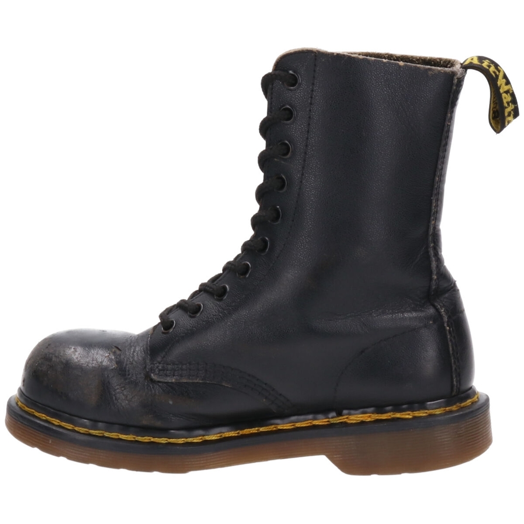 Dr.Martens(ドクターマーチン)の古着 ドクターマーチン Dr.Martens 10ホールブーツ 英国製 レディース22.0cm /saa009843 レディースの靴/シューズ(ブーツ)の商品写真