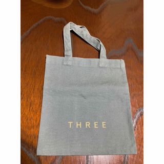 スリー(THREE)の657）【THREE】ミニトートバッグ（ノベルティ新品未使用）(ノベルティグッズ)