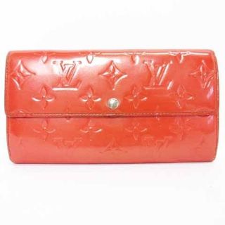 ヴィトン(LOUIS VUITTON) ヴェルニ 財布(レディース)(オレンジ/橙色系