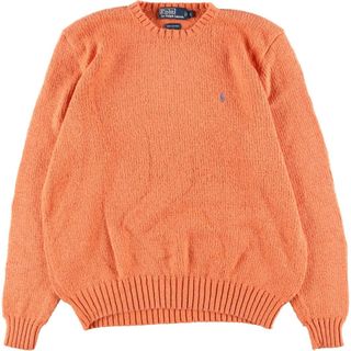 ラルフローレン(Ralph Lauren)の古着 90年代 ラルフローレン Ralph Lauren POLO by Ralph Lauren コットンニットセーター メンズL ヴィンテージ /eaa366726(ニット/セーター)