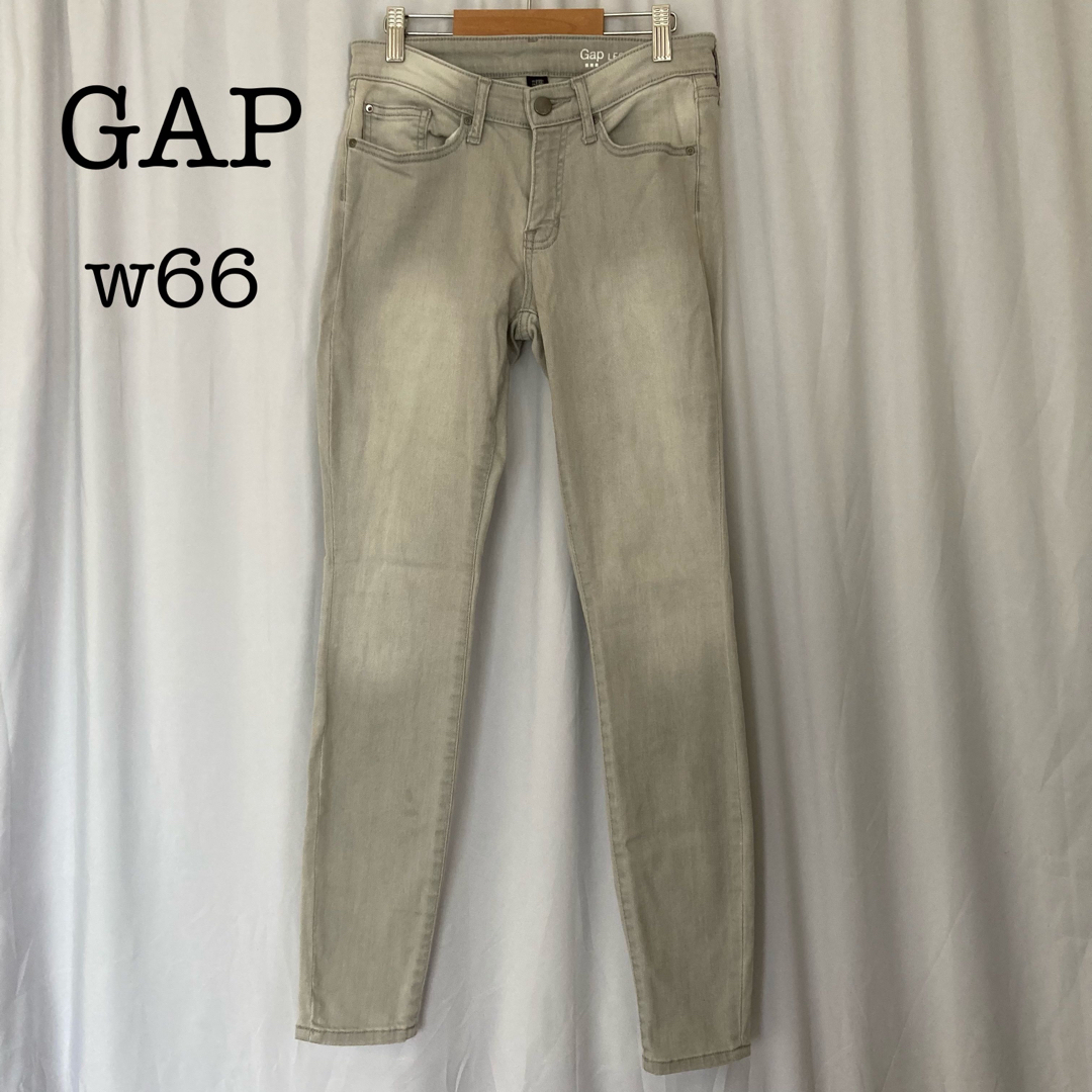 GAP(ギャップ)のGAP レギンス スキニーパンツ W66  グレー レディースのパンツ(スキニーパンツ)の商品写真