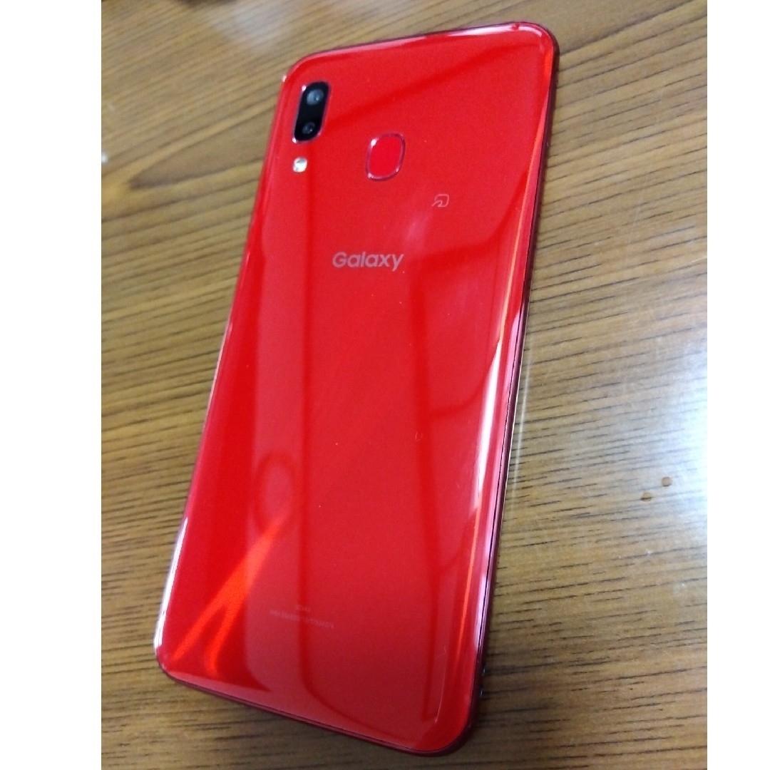 Galaxy(ギャラクシー)の(専用)GALAXY A30 SCV43 au 赤 スマホ/家電/カメラのスマートフォン/携帯電話(スマートフォン本体)の商品写真