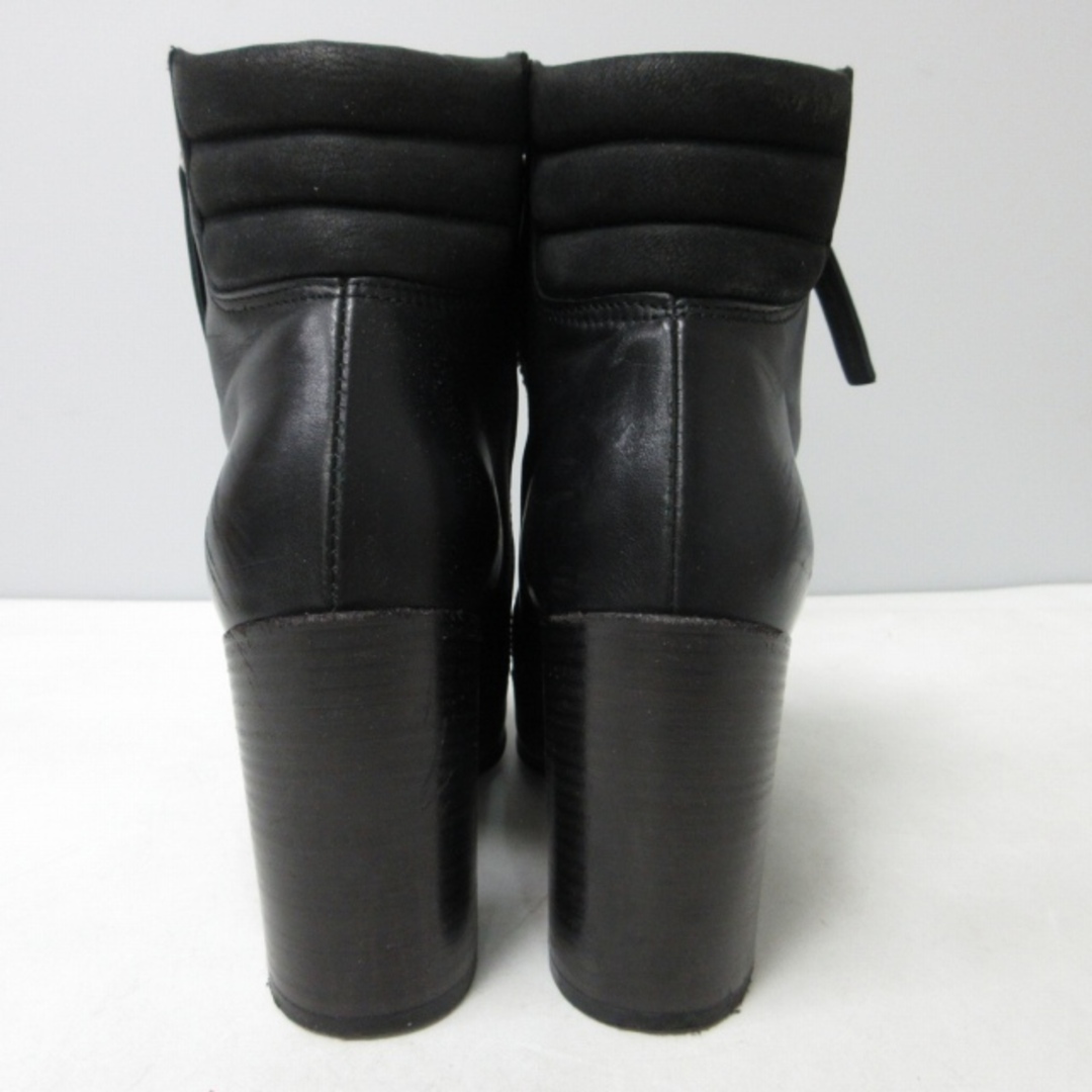 DIESEL(ディーゼル)のディーゼル DIESEL ショートブーツ レザーシューズ  ヒール 黒 約23㎝ レディースの靴/シューズ(ブーツ)の商品写真