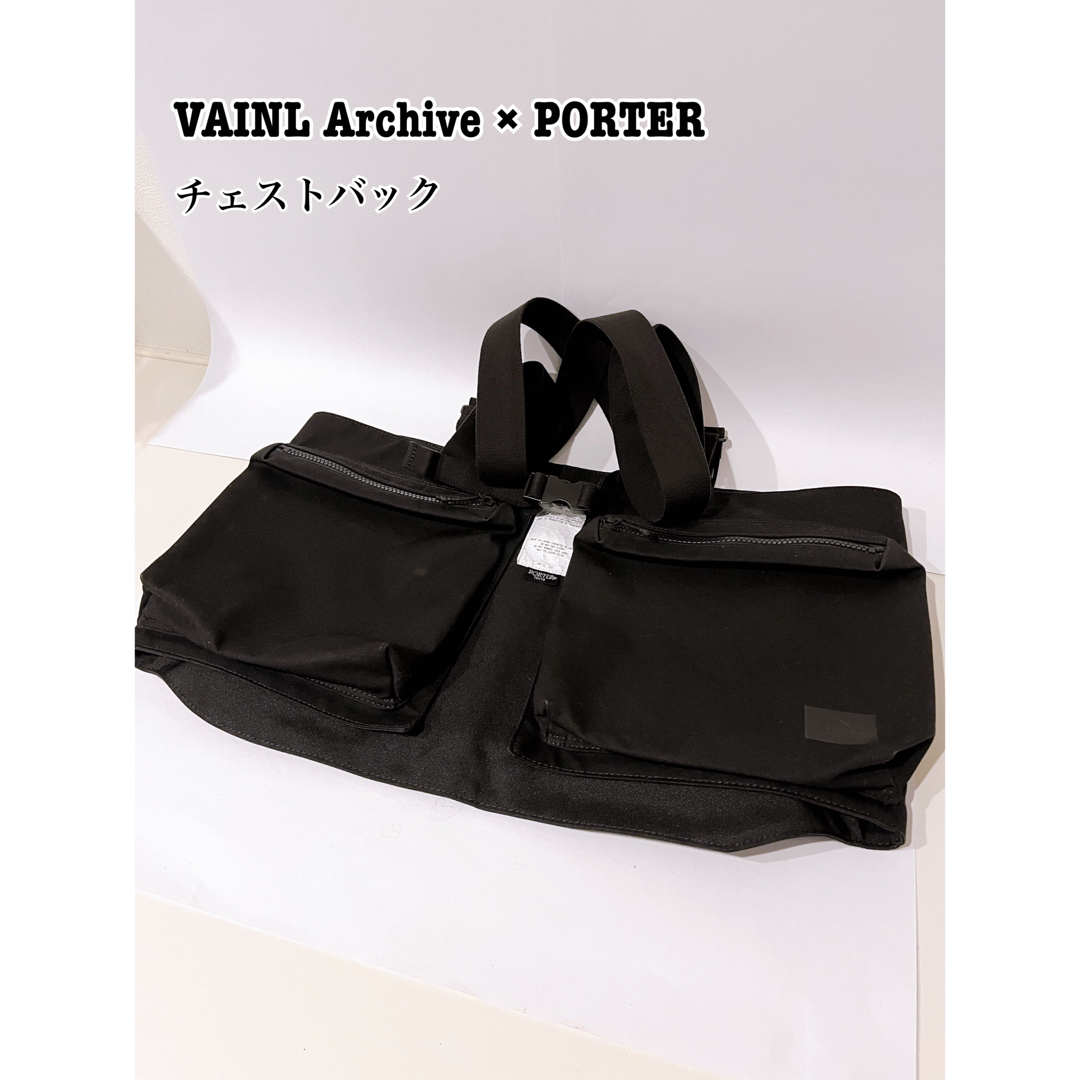 値下げ。Vainl Archive  CHEST BAG